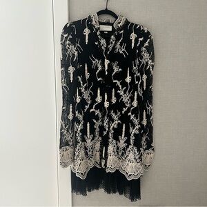 Alexis Embroidered Lace Dress- Size S; Like New Condition
